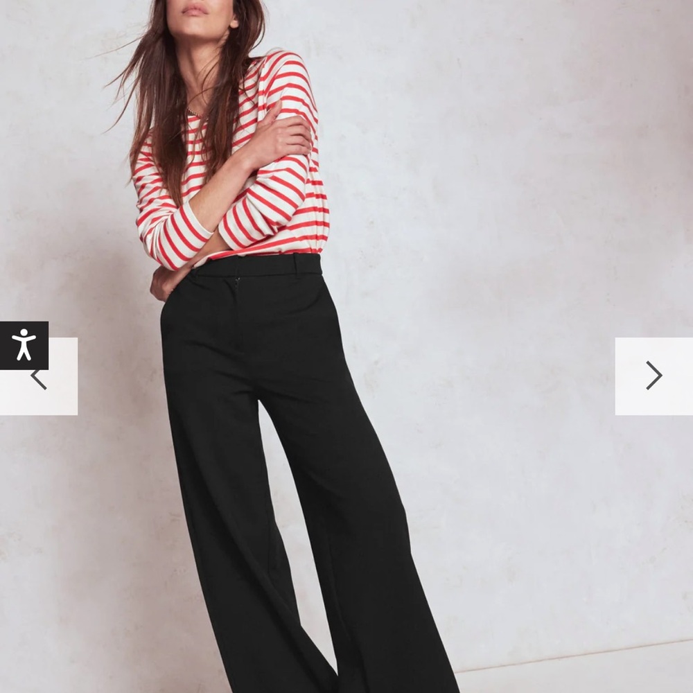 Elegant Black Pants Boden Tall